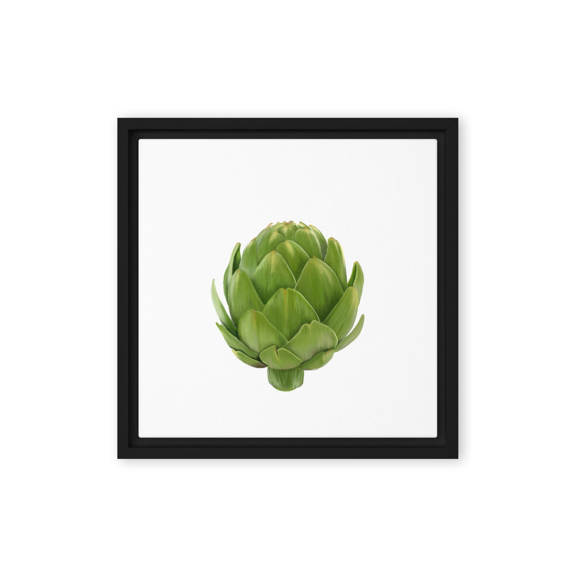 Framed Artichoke canvas