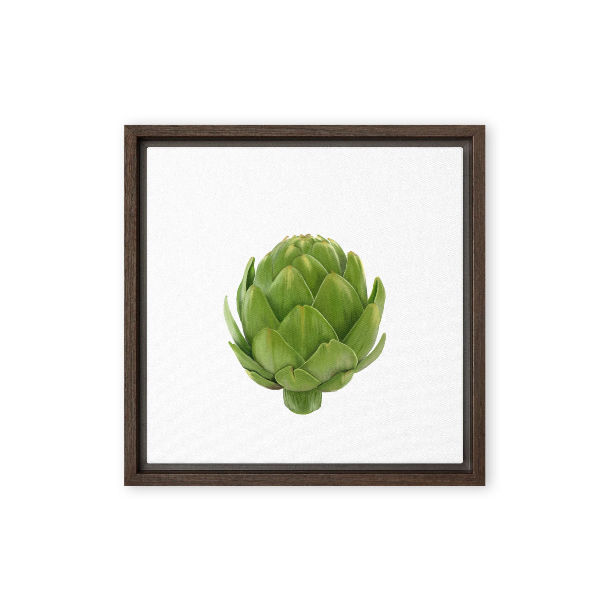 Framed Artichoke canvas