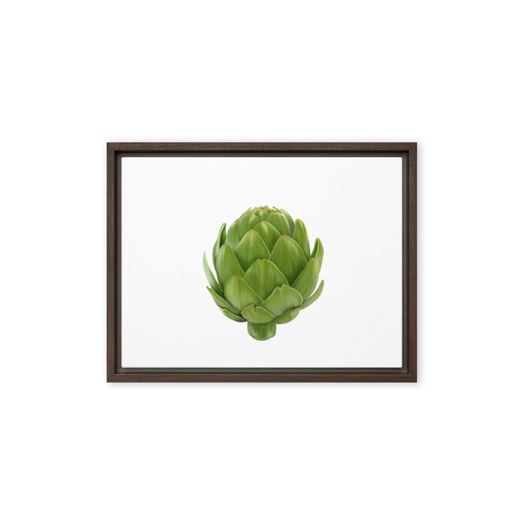 Framed Artichoke canvas