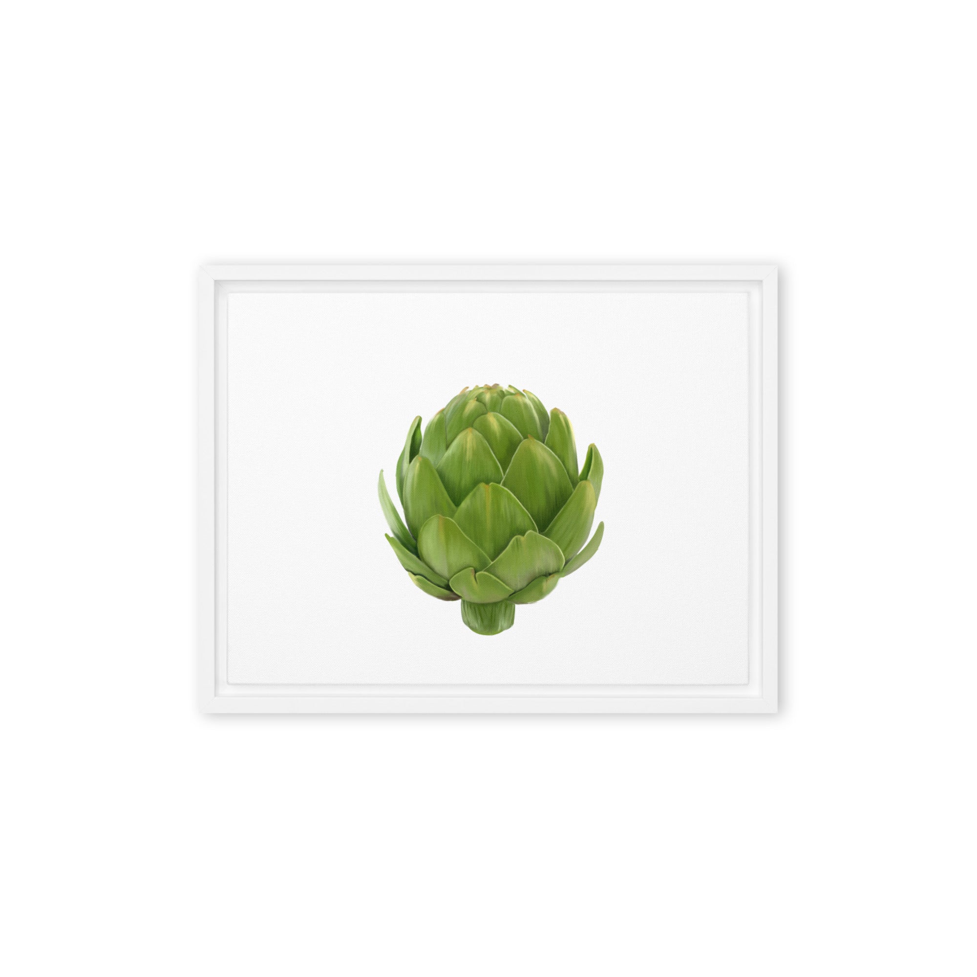 Framed Artichoke canvas