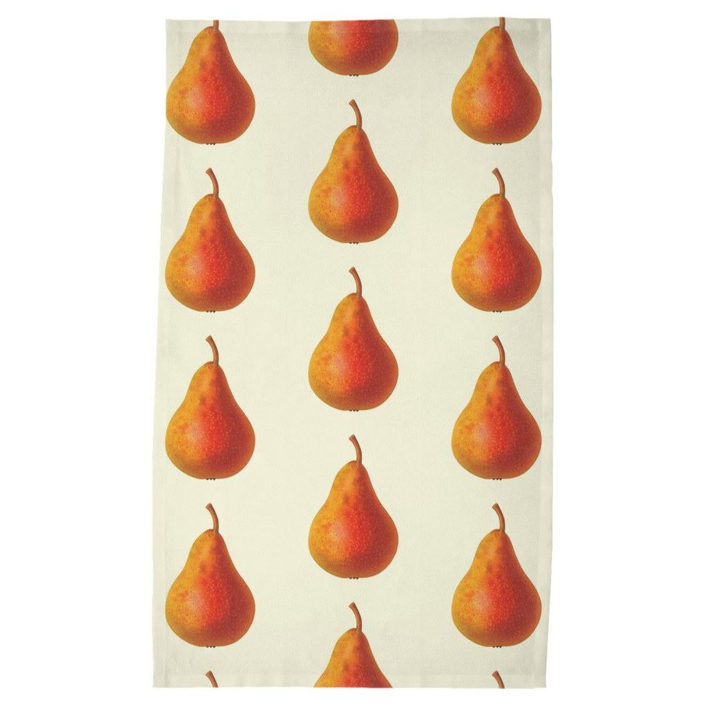 Poached Pear Tea Towel