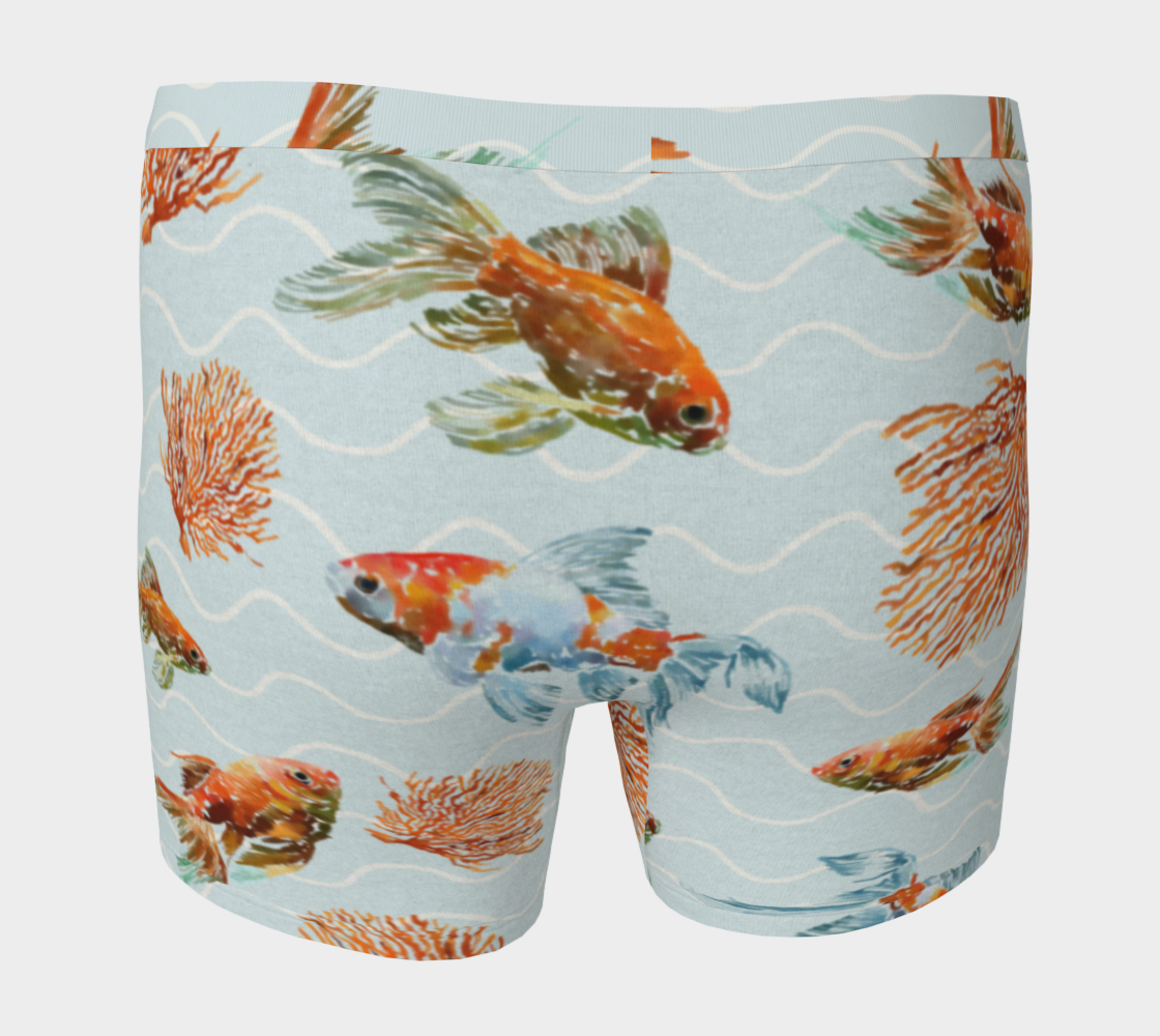 GOLDFISH WATERCOLOUR REPEAT REPEAT