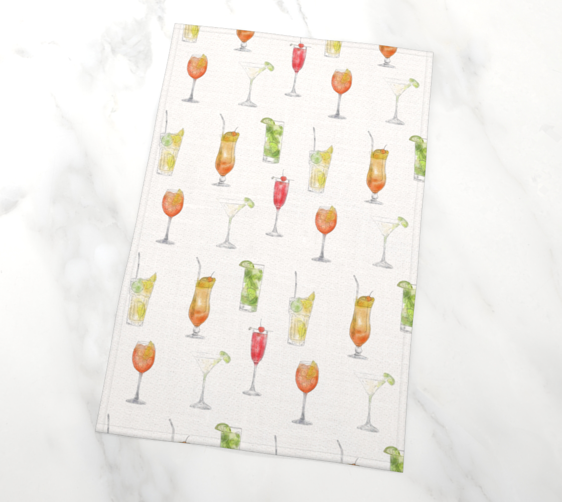 COCKTAIL TEA TOWEL