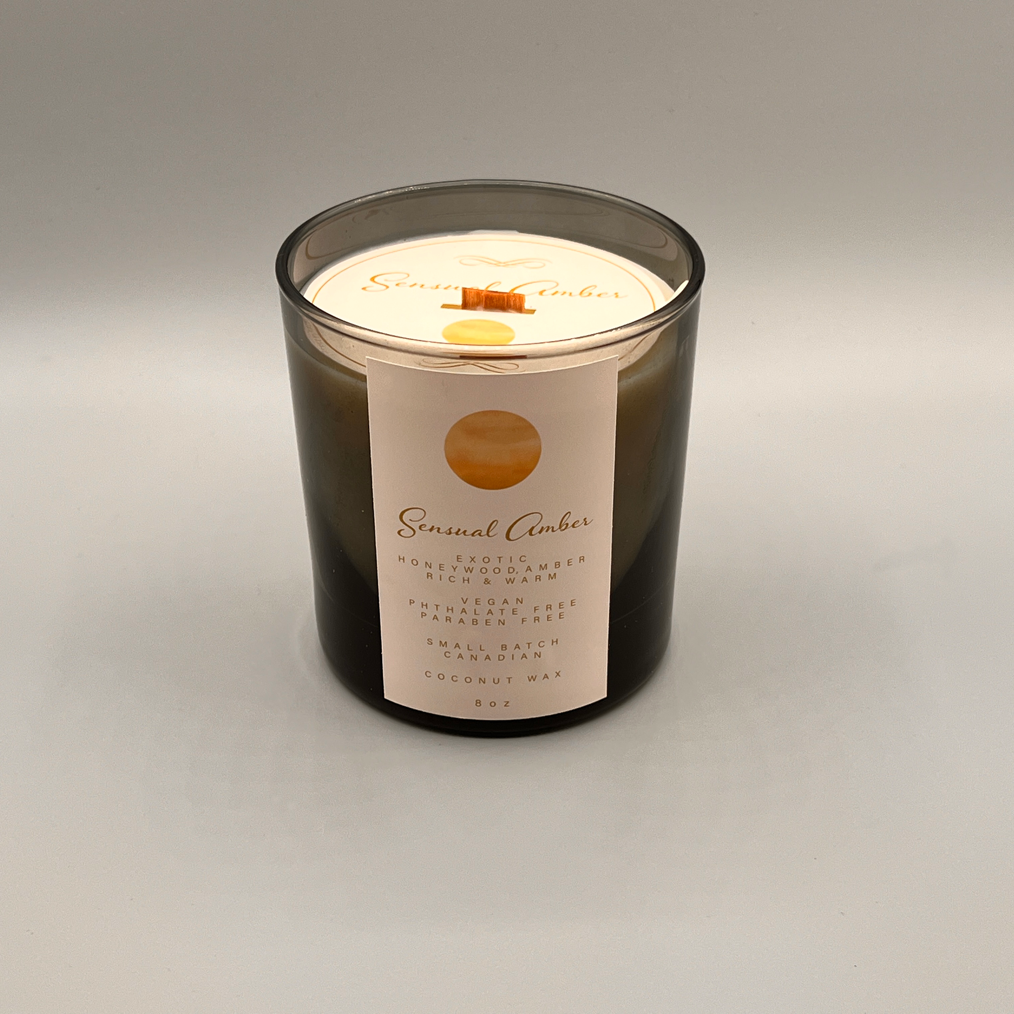 Sensual Amber Luxury Candle