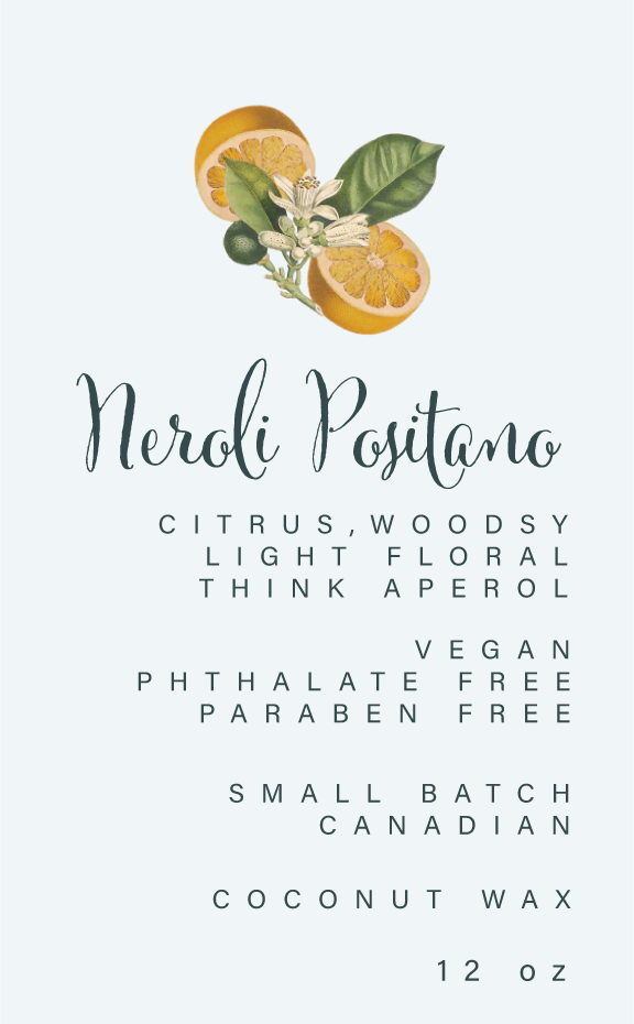 Neroli Positano Luxury Candle