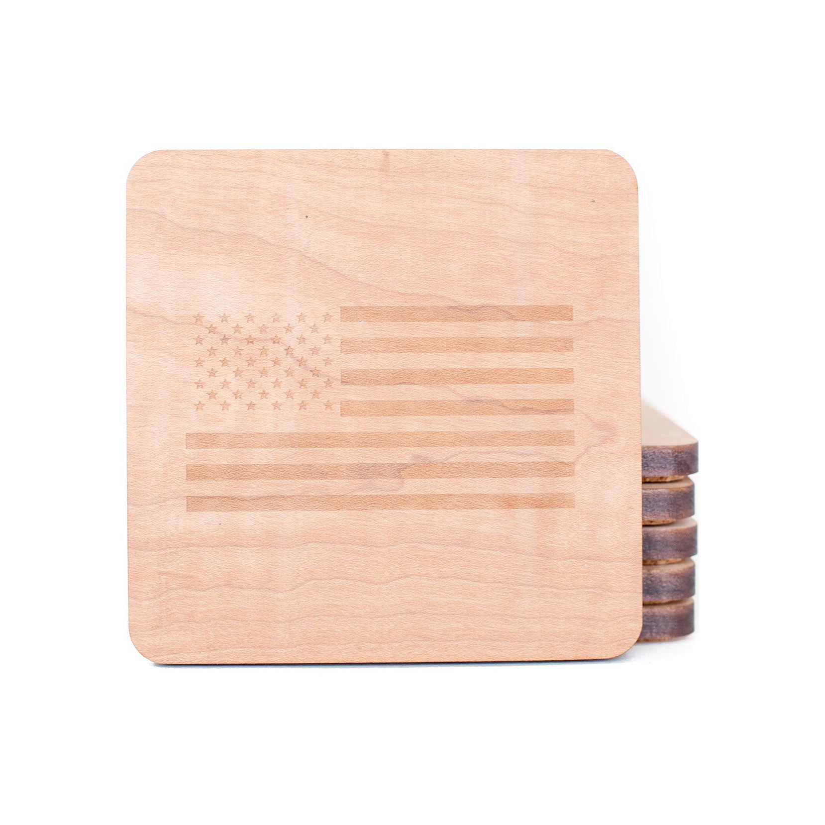 USA Flag Coasters