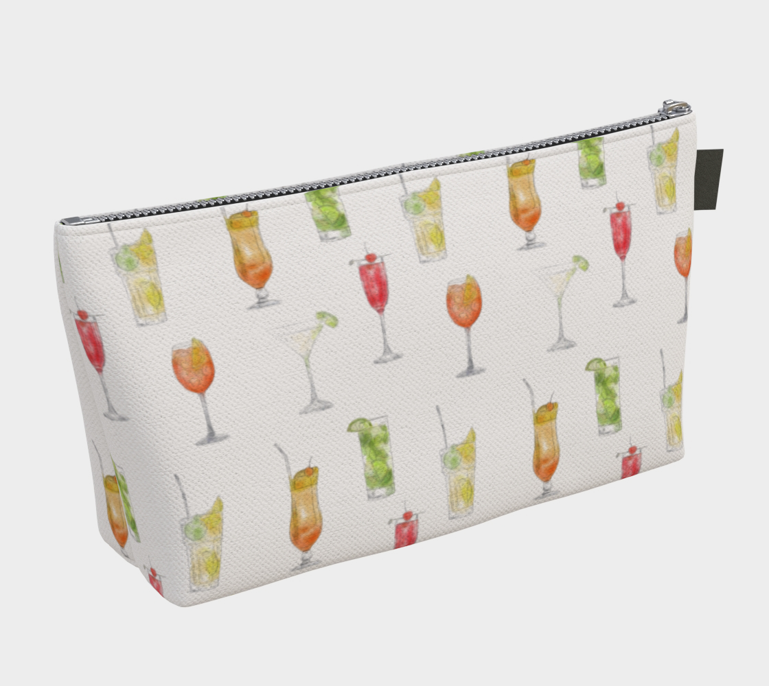 Cocktail Makeup Bag