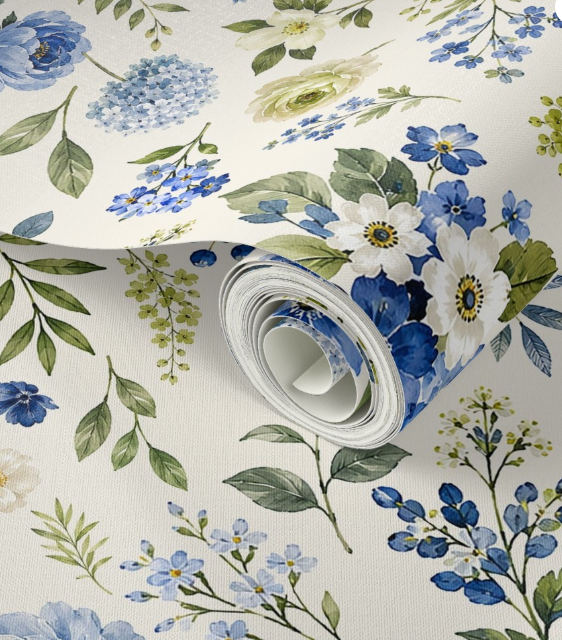 ELIZABETH'S GARDEN WALLPAPER