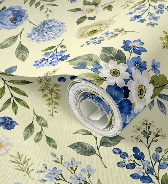 ELIZABETH'S GARDEN WALLPAPER