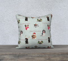 Santa Paws Is Coming Pillow Case